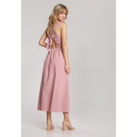Różowa Sukienka Arriethea Renee L/XL Renee odzież