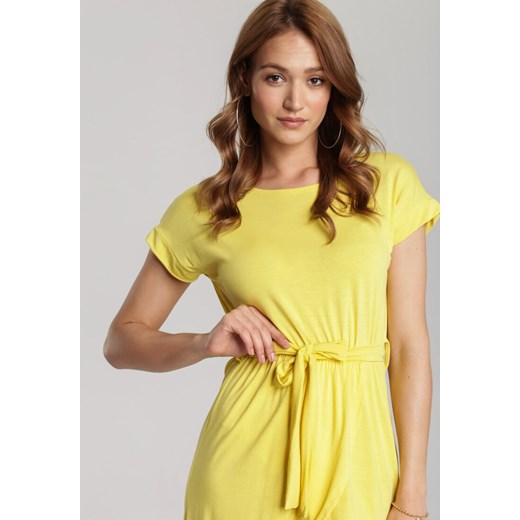 Żółta Sukienka Veridiana Renee S/M Renee odzież
