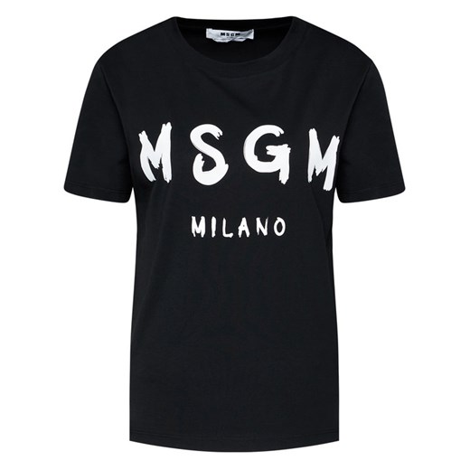 MSGM T-Shirt 3041MDM60 217298 Czarny Regular Fit M MODIVO