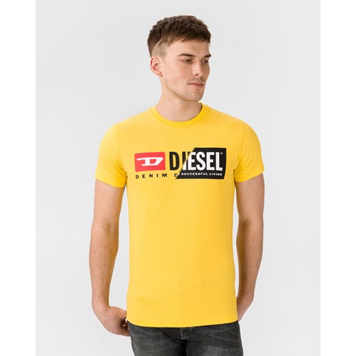 Diesel T-Diego Koszulka Żółty Diesel XL okazja BIBLOO