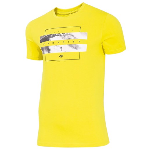 Koszulka T-shirt 4F TSM035A - żółty (H4L20-TSM035A-71S) XXL Military.pl okazyjna cena
