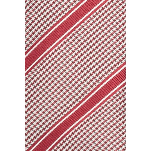 Bordowy krawat w paski 57364 Lavard  Lavard