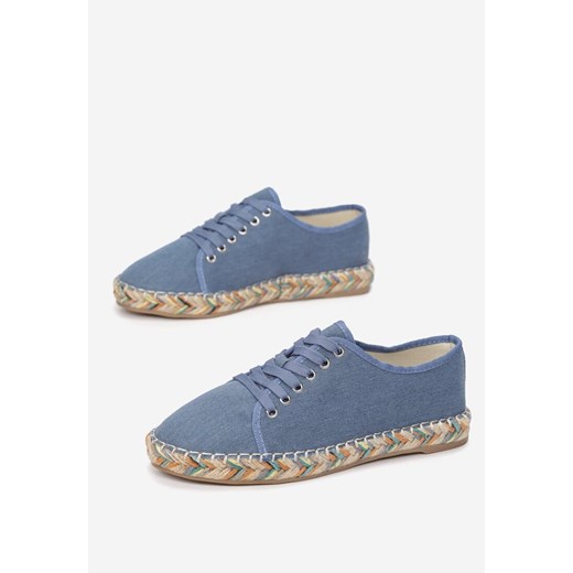 Granatowe Espadryle Little Treasure 37 wyprzedaż born2be.pl