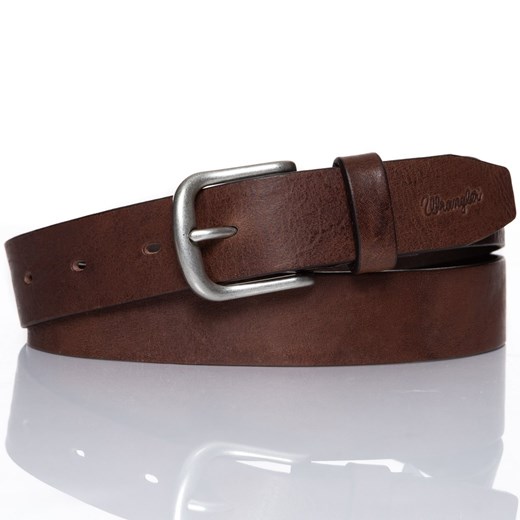 WRANGLER AUTHENTIC BELT BROWN W0B62U185 Wrangler 100 wyprzedaż YouNeedit.pl