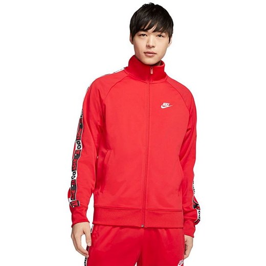 Bluza męska Sportswear Just Do It Pack Tape Nike (czerwona) Nike XL wyprzedaż SPORT-SHOP.pl