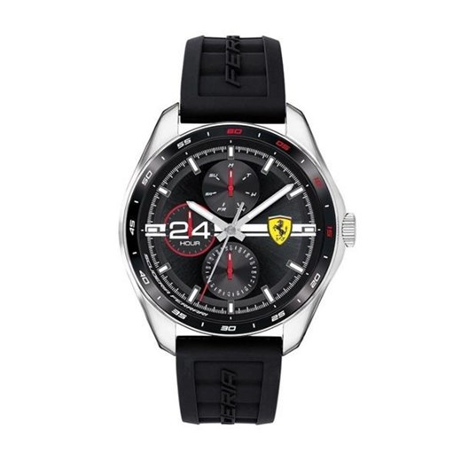 Czarny zegarek Ferrari 