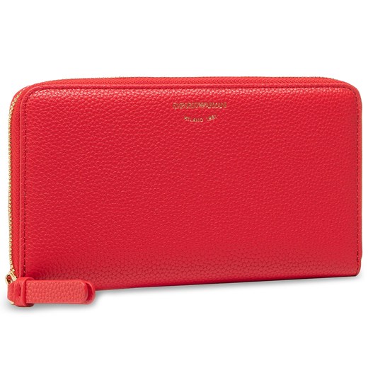 Portfel damski czerwony Emporio Armani