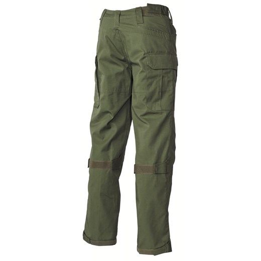 Spodnie męskie Mfh zielone w militarnym stylu 