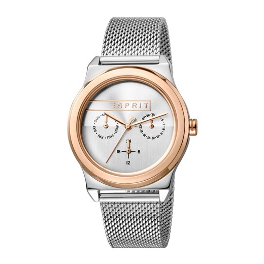 Srebrny zegarek Esprit analogowy 