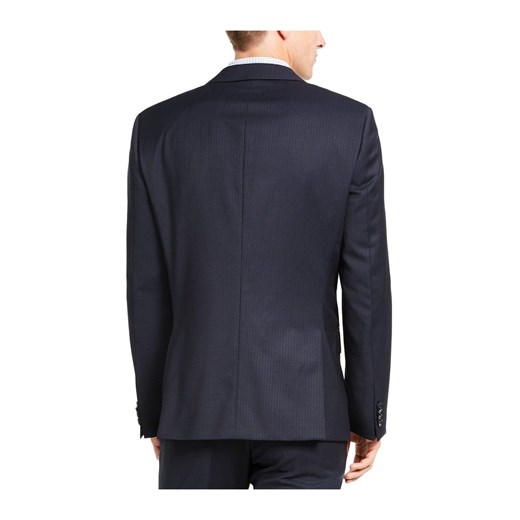 Suit Short Slim Fit Stripe Hugo Boss 36 okazja showroom.pl