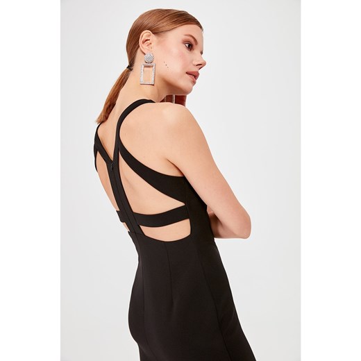 Trendyol Black Back Cleavage Detailed Dress Trendyol 36 Factcool