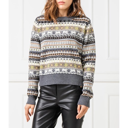 My Twin Wełniany sweter | Regular Fit My Twin S okazja Gomez Fashion Store