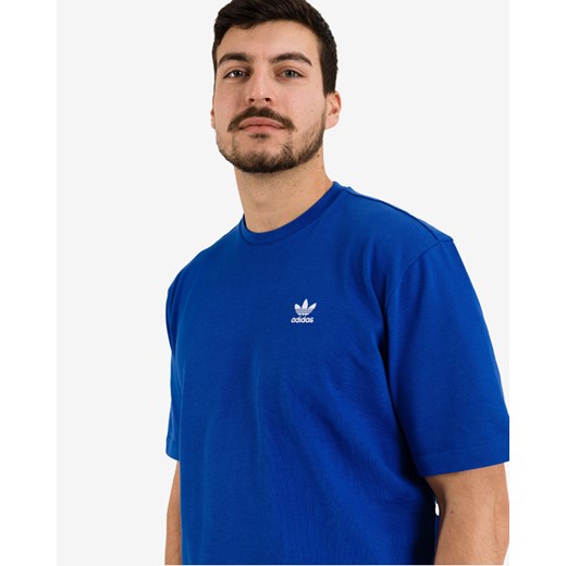adidas Originals Trefoil Boxy Koszulka Niebieski XL BIBLOO wyprzedaż