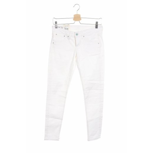 Białe jeansy damskie Pepe Jeans 