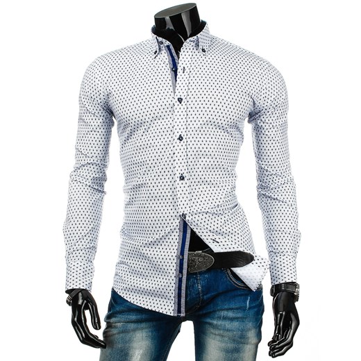 Koszula z długim rękawem (dx0223) - Biały dstreet bialy design