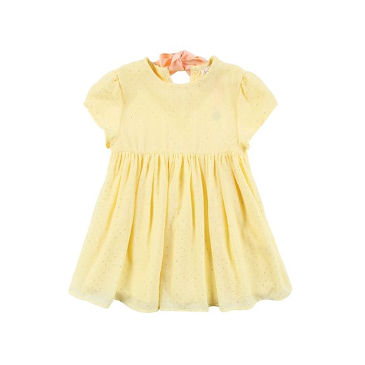 Sukienka Robe Lili jaune a Paillettes żółta misslemonade zolty bawełniane