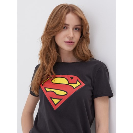 Sinsay - Koszulka Superman - Zielony Sinsay XL Sinsay