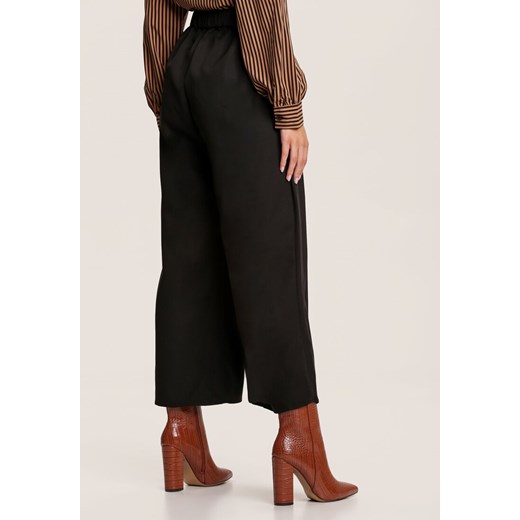 Czarne Spodnie Culottes Sarnixi Renee M/L Renee odzież
