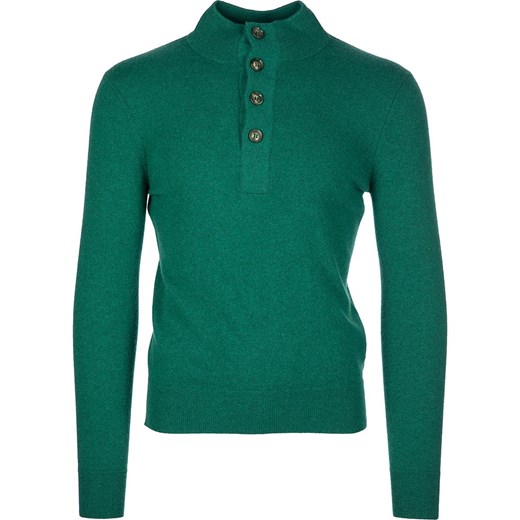 Zielony sweter męski Benetton z kaszmiru 