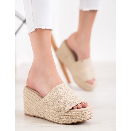 Espadryle damskie Kylie z tworzywa sztucznego casual 