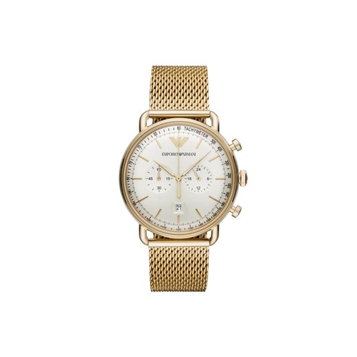Złoty zegarek Emporio Armani 