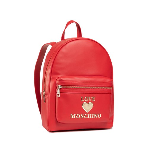 Plecak Love Moschino czerwony 