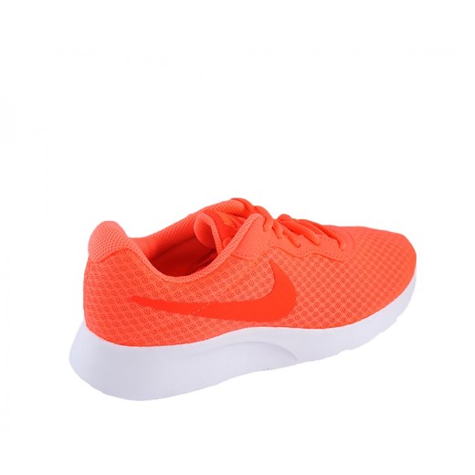Buty sportowe damskie Nike tanjun pomarańczowe płaskie wiązane 