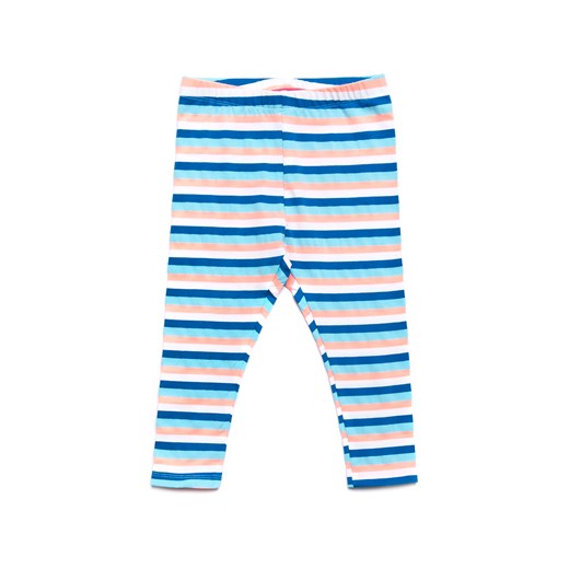 Spodnie Dziewczęce 3M2621 5-10-15 niebieski bawełniane