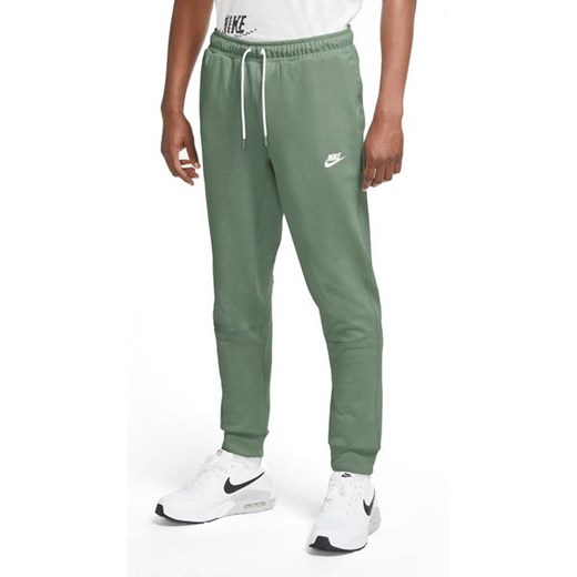 Spodnie męskie Sportswear Jogger FLC Nike (zielone) Nike XL wyprzedaż SPORT-SHOP.pl