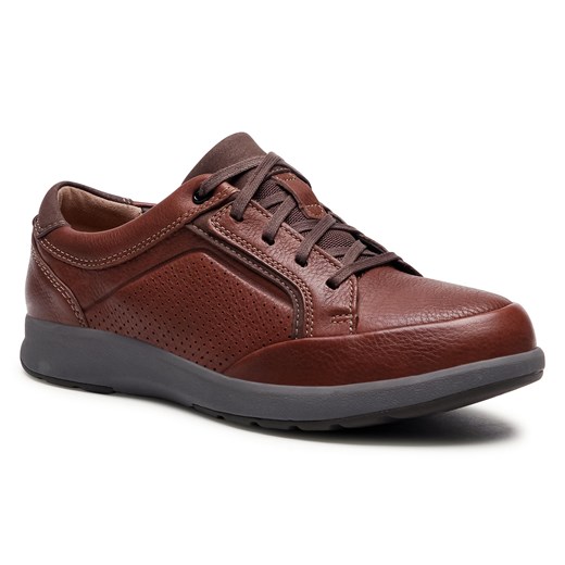 Półbuty CLARKS - Un Trail Form2 261550987  Mahogany Leather Clarks 43 eobuwie.pl