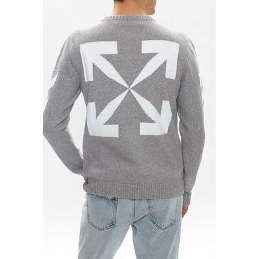 Sweater with logo Off White M showroom.pl