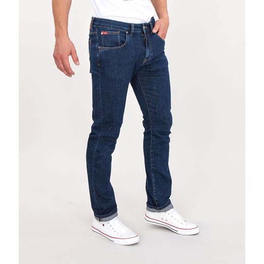 Jeansy męskie Lee Cooper niebieskie