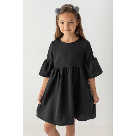 Czarna sukienka dla dziewczynki 110 Jesień/Zima Myprincess / Lily Grey 122 okazja MKA GROUP