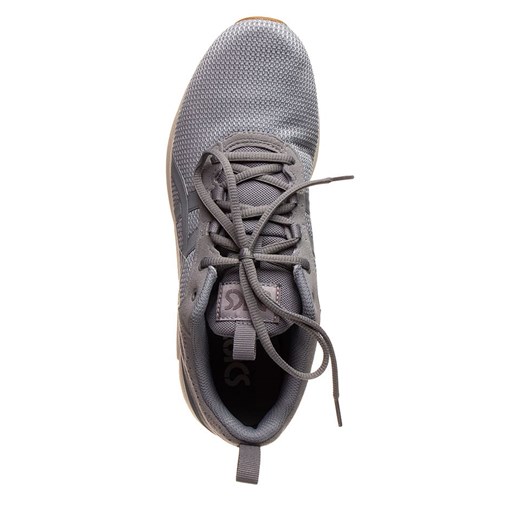 Skórzane buty "Gel-Lyte" w kolorze szarym do biegania 43,5 Limango Polska