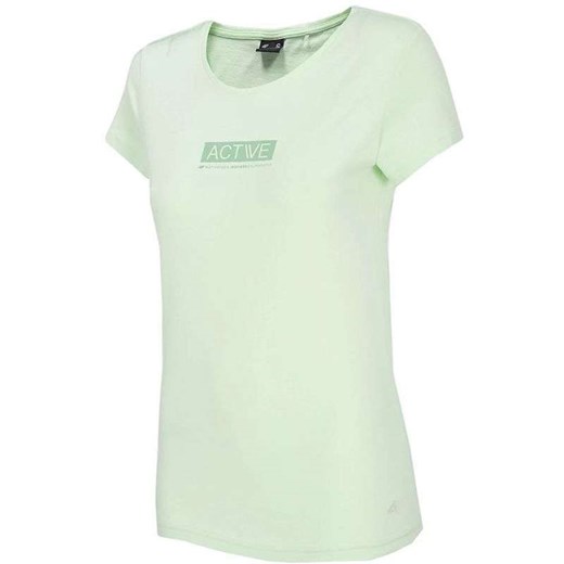 Koszulka bluzka damska z krótkim rękawem T-shirt damski 4F H4Z20-TSD013 S DomenaSportowa.pl