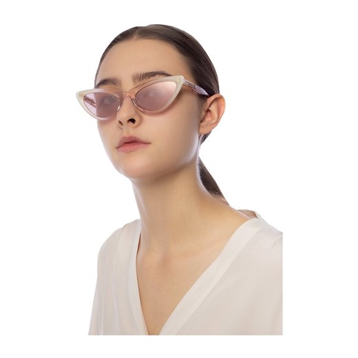 Okulary przeciwsłoneczne o asymetrycznym kształcie Diesel ONESIZE wyprzedaż showroom.pl