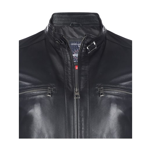 Skórzana kurtka w kolorze czarnym Giorgio Di Mare XL Limango Polska