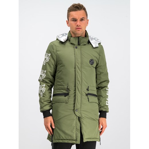 Plein Sport Parka F19C MRA0230 SXV005N Zielony Regular Fit Plein Sport M promocja MODIVO