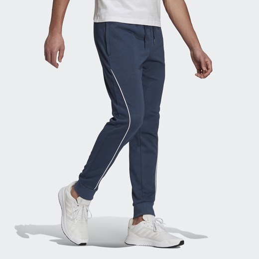 Spodnie męskie Adidas na jesień szare w sportowym stylu 