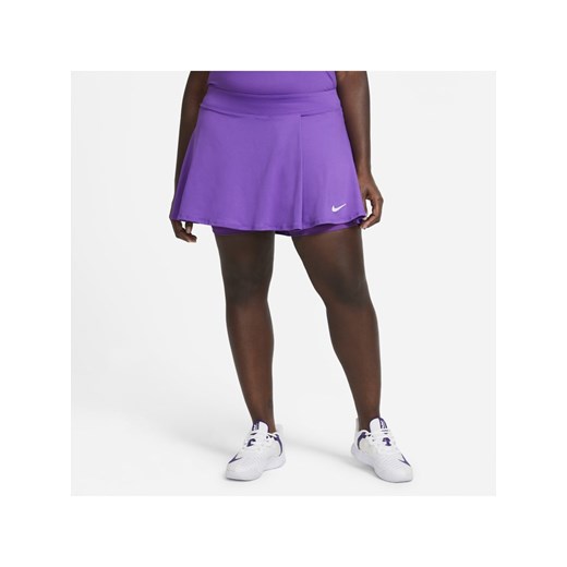 Damska spódniczka tenisowa NikeCourt Victory (duże rozmiary) - Fiolet Nike 1X Nike poland