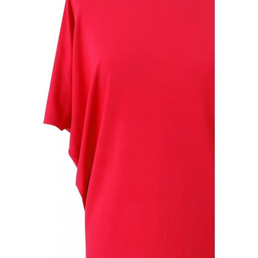 Czerwona dzianinowa bluzka - dora 40/42 40/42 Sklep XL-ka