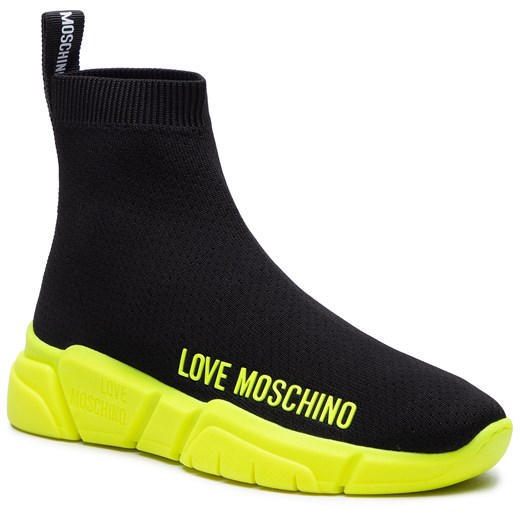 Buty sportowe damskie Love Moschino sneakersy bez zapięcia 