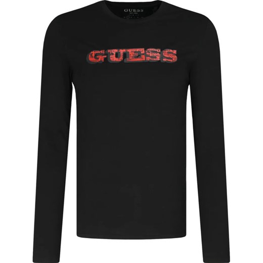 T-shirt męski Guess z napisami 