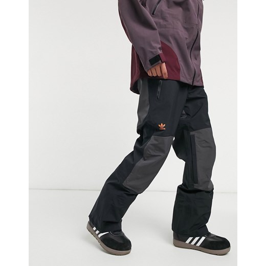 adidas Snowboarding – 20k – Czarne spodnie snowboardowe-Czarny XL Asos Poland