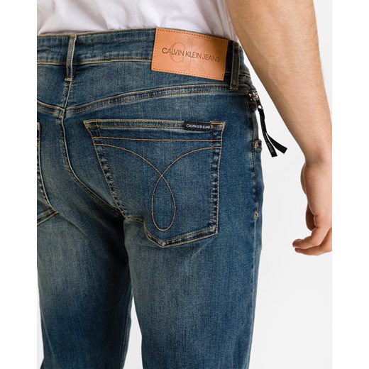Calvin Klein jeansy męskie z elastanu 