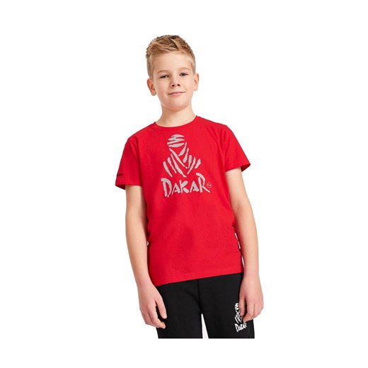 T-shirt chłopięce Dakar Collection z bawełny z krótkimi rękawami 