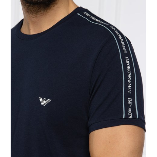 T-shirt męski Emporio Armani z krótkim rękawem z bawełny letni 