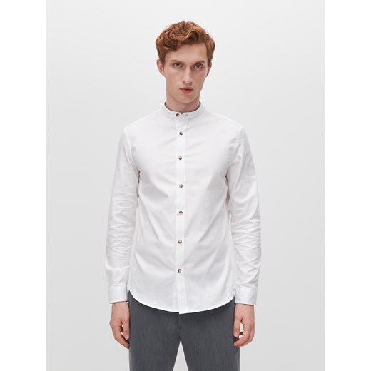 Reserved - Koszula ze stójką - Biały Reserved XS okazja Reserved