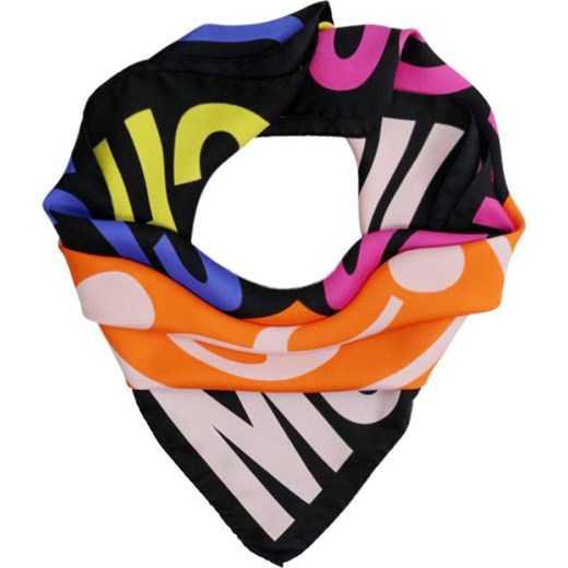 Moschino Jedwabna chusta Moschino Uniwersalny Gomez Fashion Store