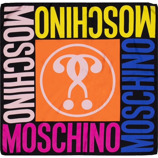 Moschino Jedwabna chusta Moschino Uniwersalny Gomez Fashion Store